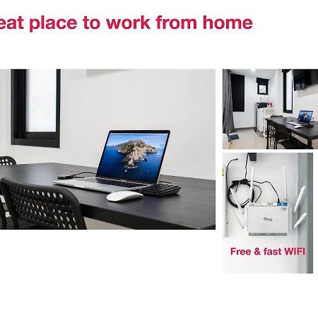 P1 Silom Pan Large Room Full Kitchen Wifi 4-6Pax Bangkok Esterno foto